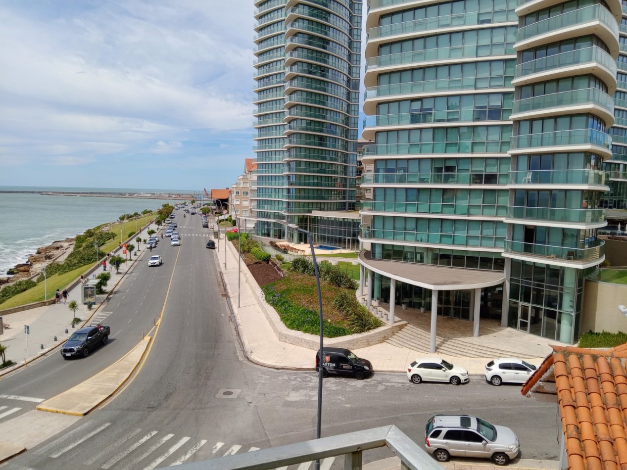 Depto 2 amb con balcon. Plena vista al mar - PLAYA CHICA